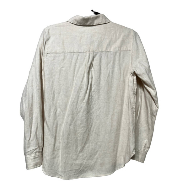 Madewell Flannel Classic EX-Boyfriend Popover Shirt - Picture 6 of 14